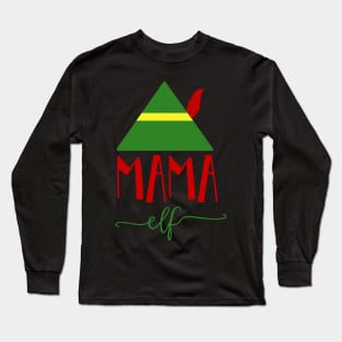 Mama Elf Long Sleeve T-Shirt